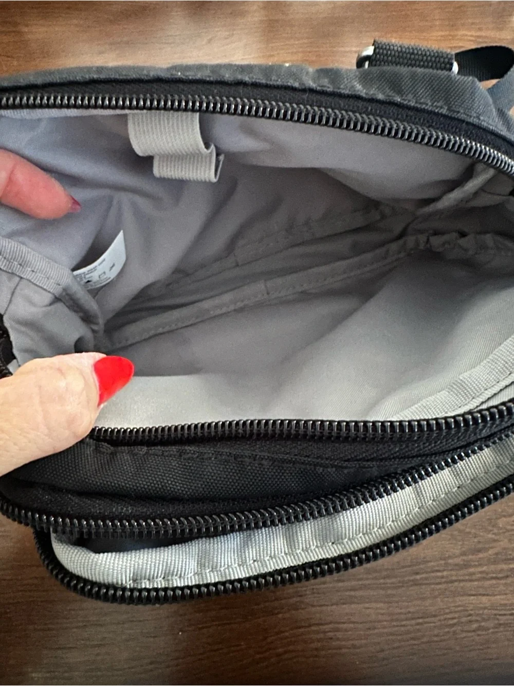 Baggallini Black Compact Messenger Crossbody